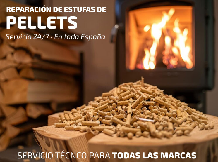 Mantenimiento, limpieza y reparación profesional de estufas de pellets para hogares y negocios España